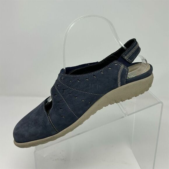 Naot Kapua Slingback Open Back Sandal Flats Blue Size 39 (US 8) Casual Shoes - Picture 3 of 13